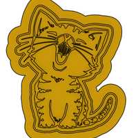 cortador de galletas gato - Thumbnail 1