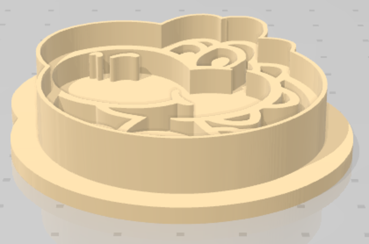 cortador de galletas yoshi 3D Print 407117
