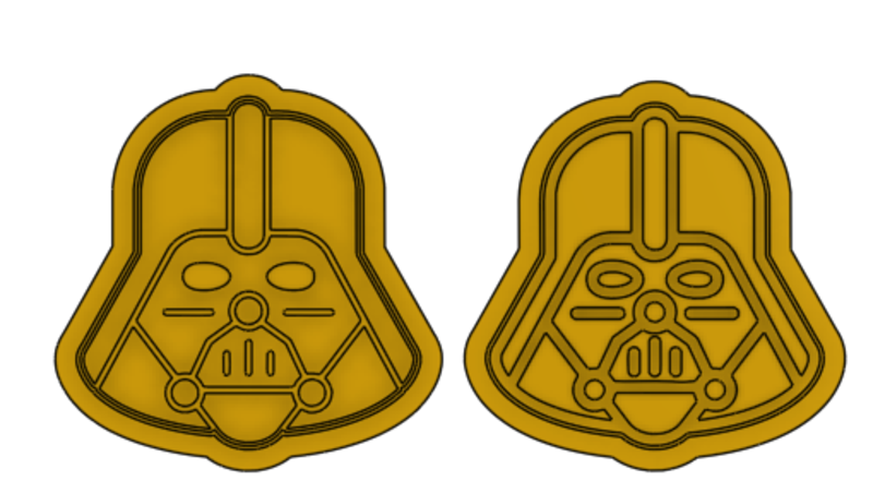 cortador de galletas vader