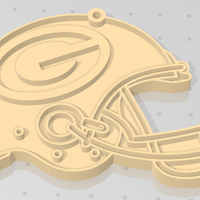 llavero casco green bay - Thumbnail 2