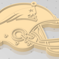 llavero casco patriotas - Thumbnail 2