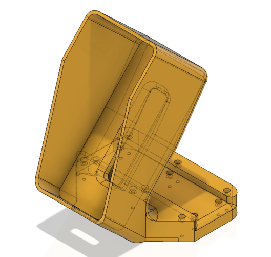 Smart Phone Holder for Stealth Kayaks 3D Print 407299