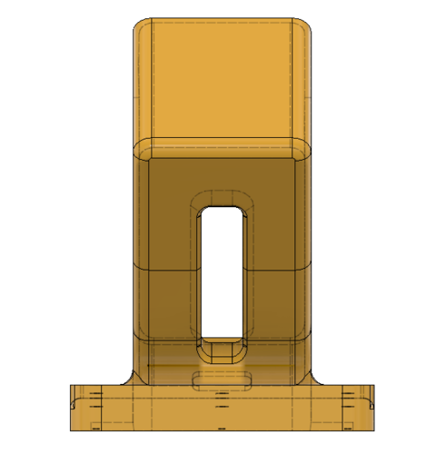 Smart Phone Holder for Stealth Kayaks 3D Print 407301