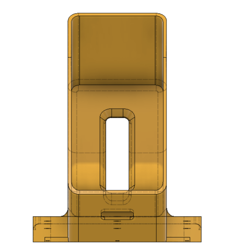 Smart Phone Holder for Stealth Kayaks 3D Print 407303