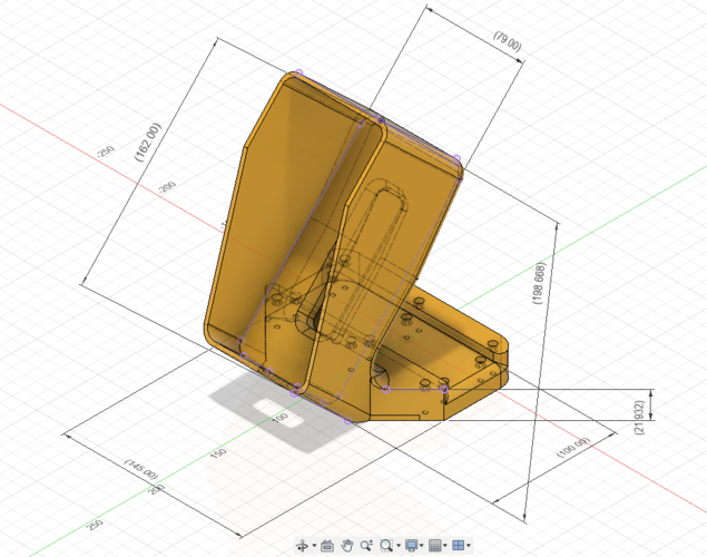 Smart Phone Holder for Stealth Kayaks 3D Print 407332
