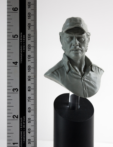 Quint Bust 65mm 3D Print 407354