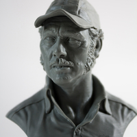 Small Quint Bust 65mm 3D Printing 407360