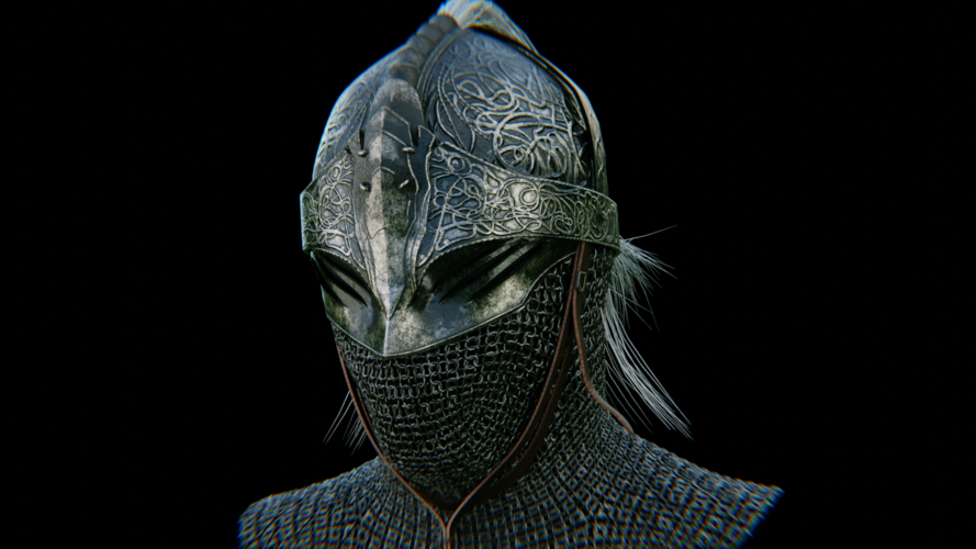 Tarnished helmet from Elden Ring 3D Print 407394