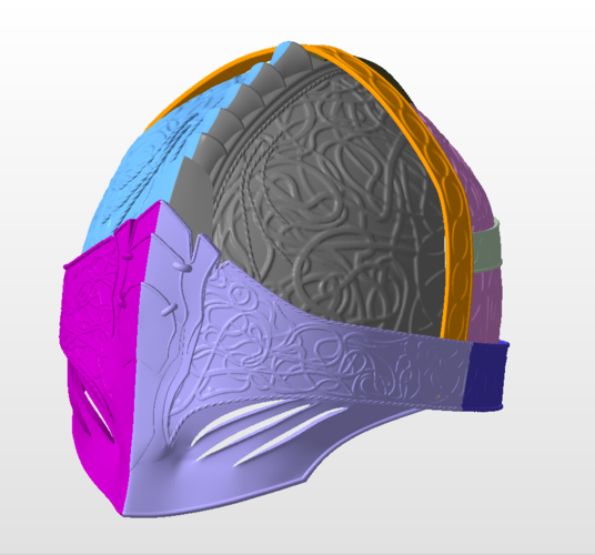 Tarnished helmet from Elden Ring 3D Print 407398