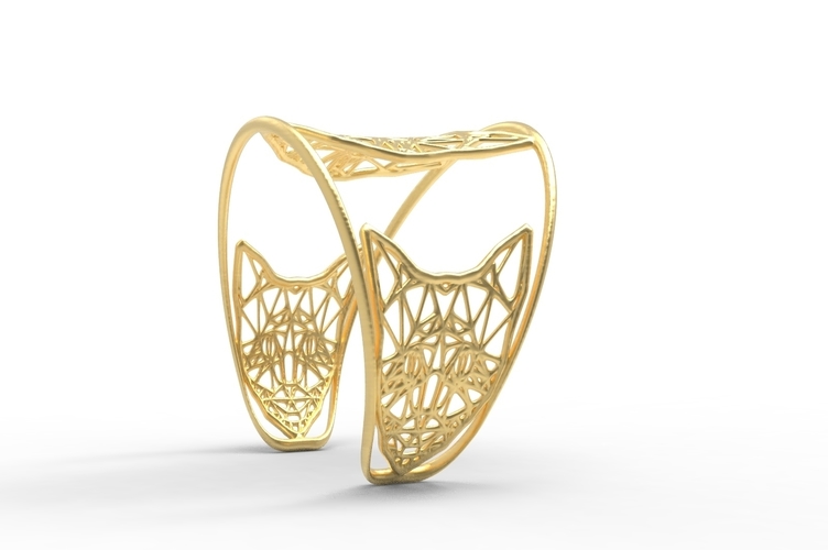 cat ring 3D Print 407406