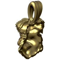 Lion King pendant jewel  - Thumbnail 4