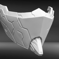Small RX782 Version2  Mask for 3DPrint 3D Printing 407600