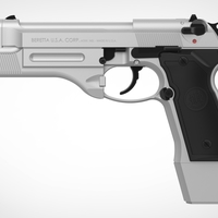 Pistol Beretta 92FS from the movie Underworld:Awakening - Thumbnail 2