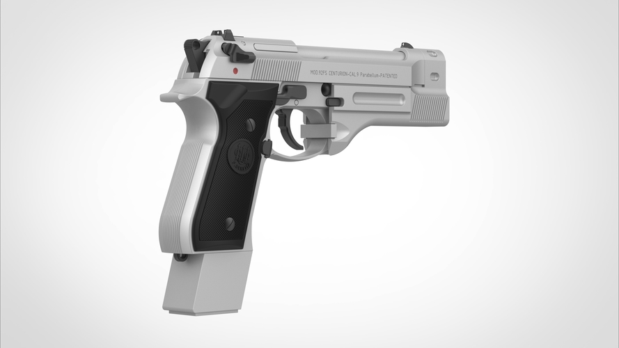 Pistol Beretta 92FS from the movie Underworld:Awakening 3D Print 407609