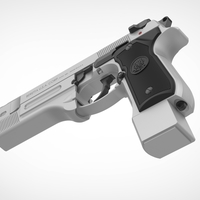 Pistol Beretta 92FS from the movie Underworld:Awakening - Thumbnail 9
