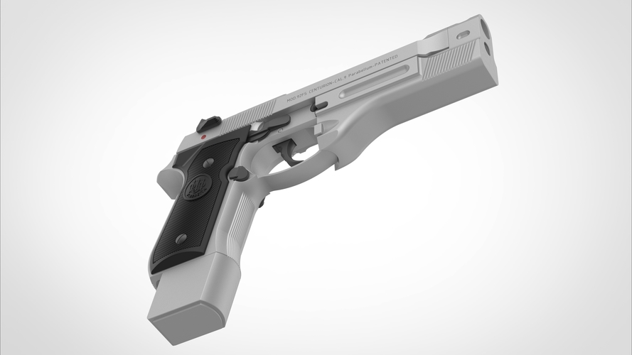 Pistol Beretta 92FS from the movie Underworld:Awakening 3D Print 407615