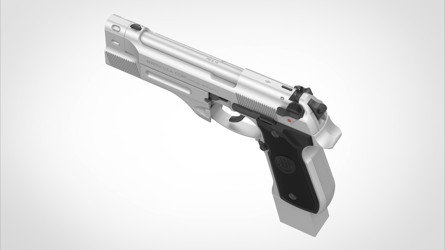 Pistol Beretta 92FS from the movie Underworld:Awakening 3D Print 407617