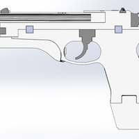 Pistol Beretta 92FS from the movie Underworld:Awakening - Thumbnail 18