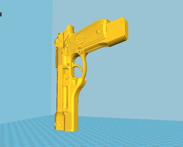 Pistol Beretta 92FS from the movie Underworld:Awakening 3D Print 407623
