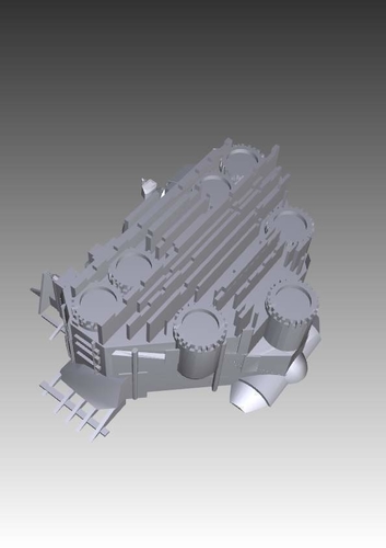 Star Wars Nebulon B Frigate 3D Print 407660