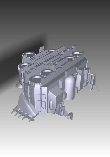 Star Wars Nebulon B Frigate 3D Print 407662