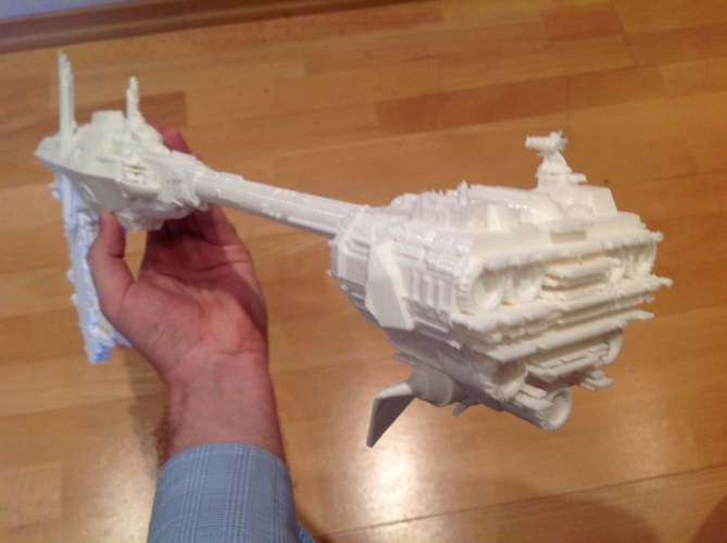 Star Wars Nebulon B Frigate 3D Print 407665