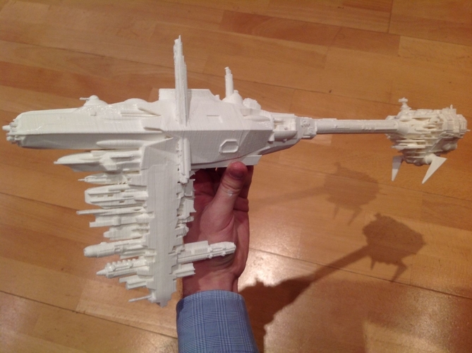Star Wars Nebulon B Frigate 3D Print 407667