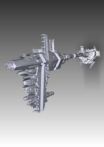 Star Wars Nebulon B Frigate 3D Print 407674