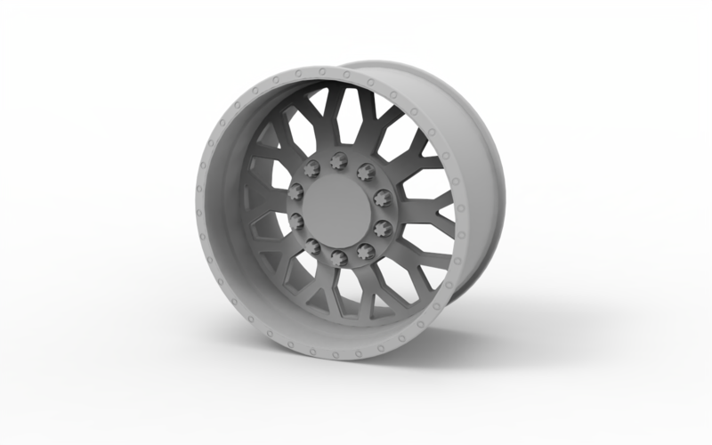 American Force G17 Evo 10 LUG Wheel Rim 3D Print 407734
