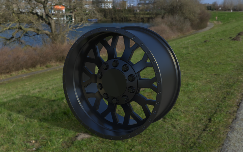 American Force G17 Evo 10 LUG Wheel Rim 3D Print 407741
