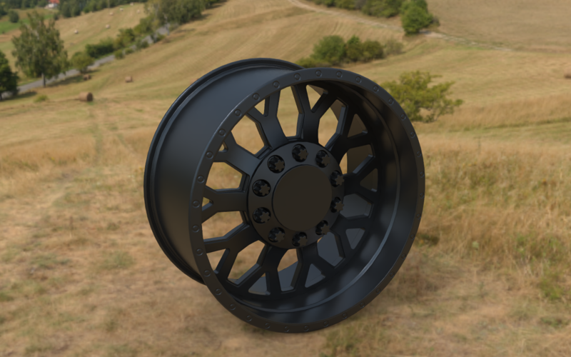 American Force G17 Evo 10 LUG Wheel Rim 3D Print 407743