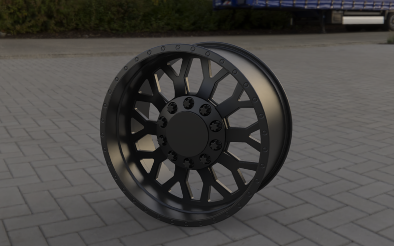 American Force G17 Evo 10 LUG Wheel Rim 3D Print 407745