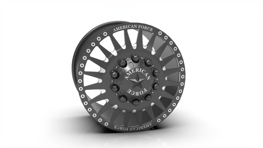 AMERICAN FORCE H91 DOOM DUALLY WHEEL 3D Print 407749