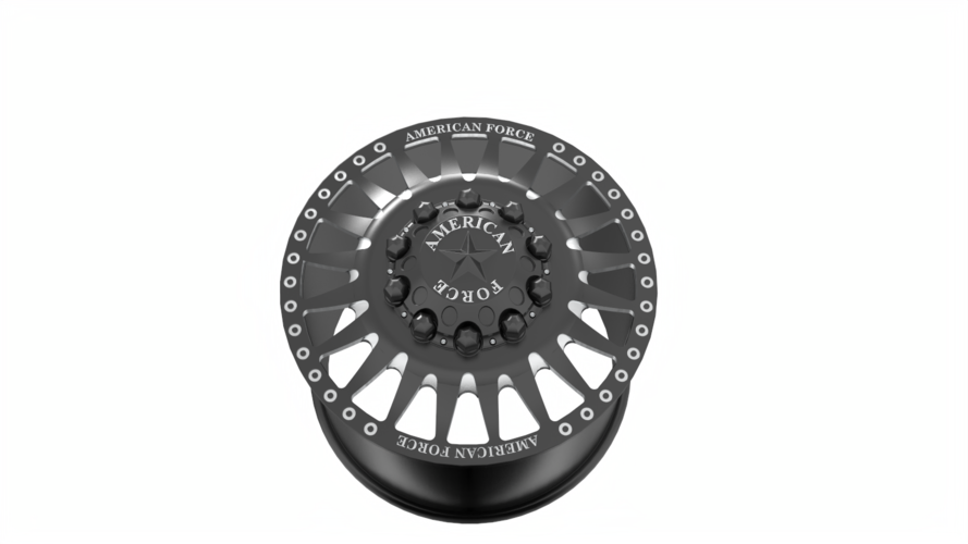 AMERICAN FORCE H91 DOOM DUALLY WHEEL 3D Print 407750