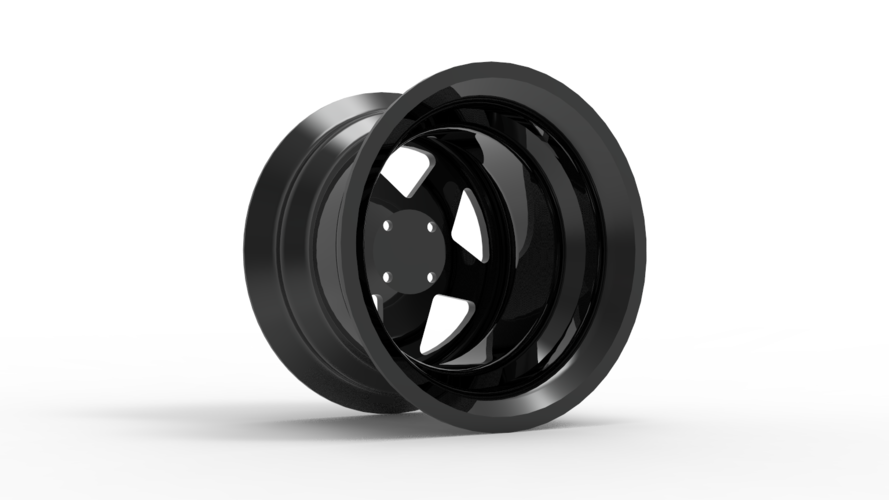 AMG CAR WHEEL RIM 3D Print 407764