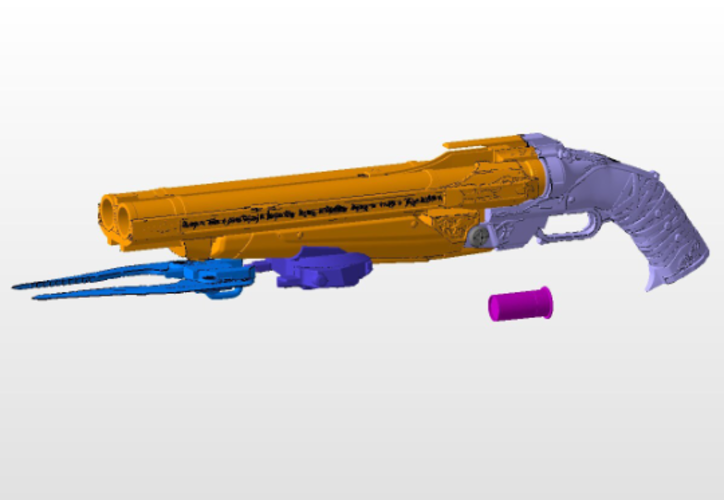 Doom Eternal Super Shotgun 3D Print 407773