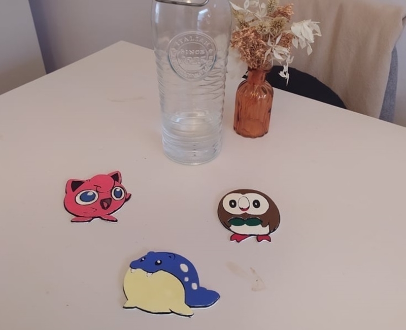 Pokemon dessous de verre / Pokemon coaster