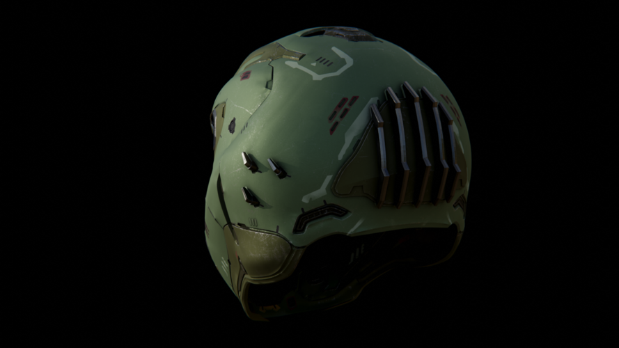 Doom Eternal Helmet 3D Print 407855