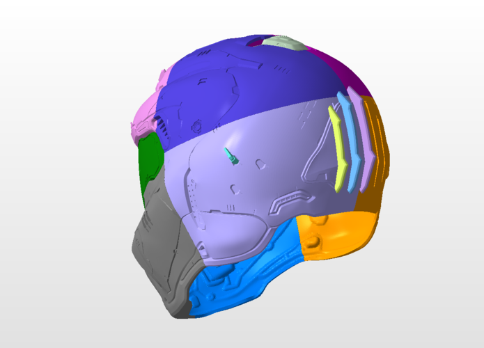 Doom Eternal Helmet 3D Print 407858