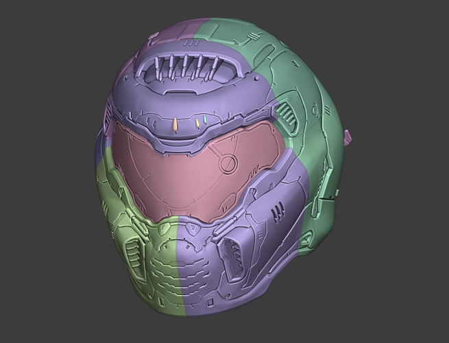 Doom Eternal Helmet 3D Print 407861