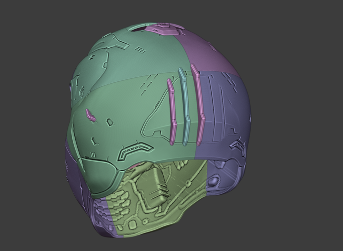 Doom Eternal Helmet 3D Print 407863