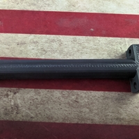 Standard weight plate wall mounted storage pin - Thumbnail 1