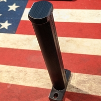 Standard weight plate wall mounted storage pin - Thumbnail 2