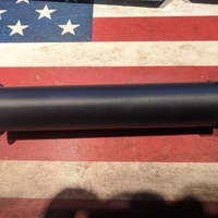 Olympic Weight Plate storage pin  mounted to power rack - Thumbnail 5