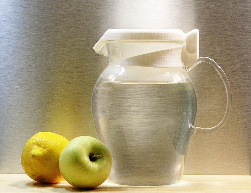 Glass jar lid