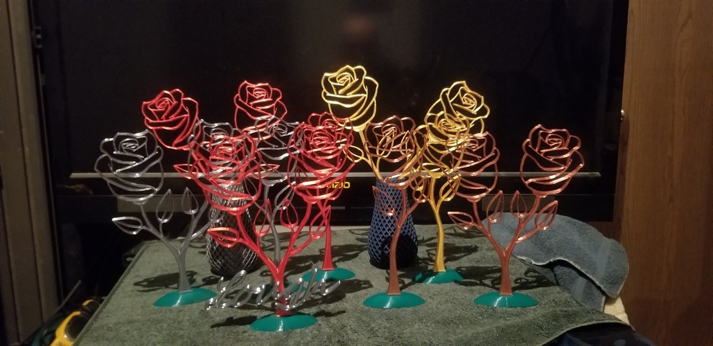 Roses 3D Print 407968