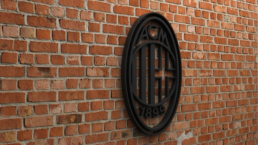 AC Milan Logo 3D Print 407974