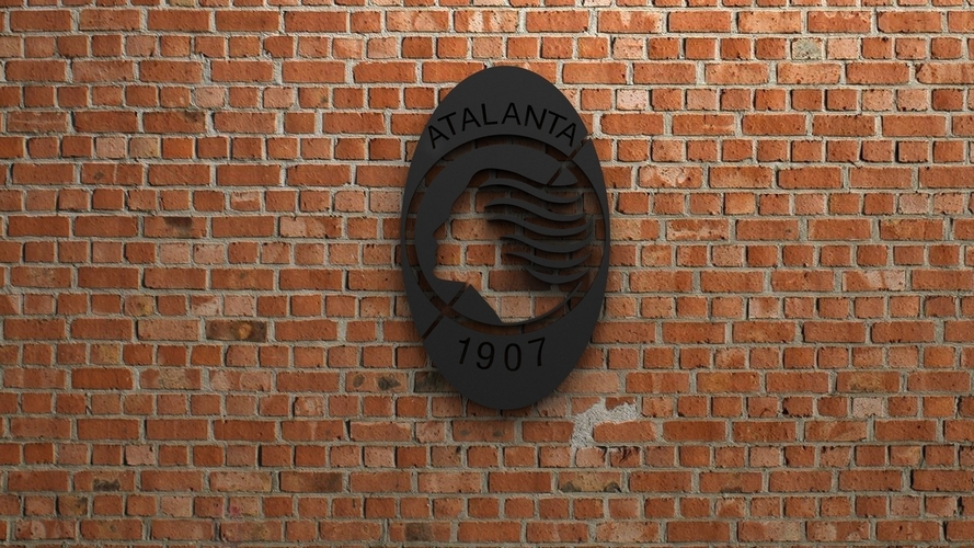 Atalanta Logo 3D Print 408023