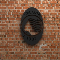 Small Atalanta Logo 3D Printing 408023