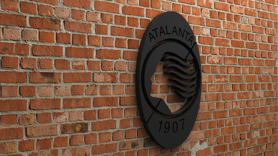 Atalanta Logo 3D Print 408024